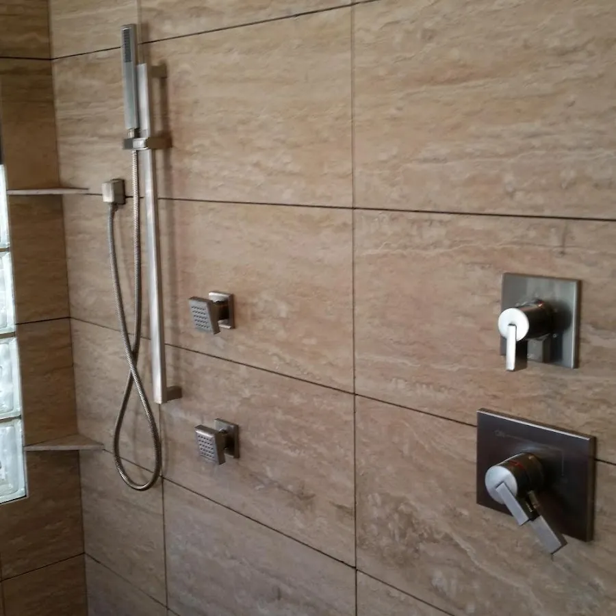 Shower fixture installation for Frozen Pipe Repair in Grafton